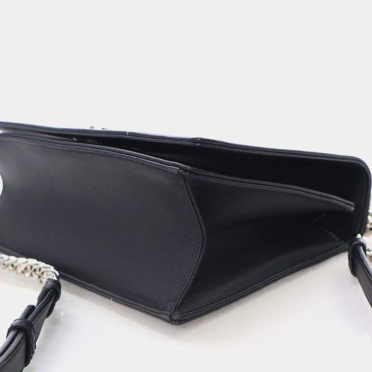 Pre Owned Dior Diorama Medium Calfskin Flap Bag