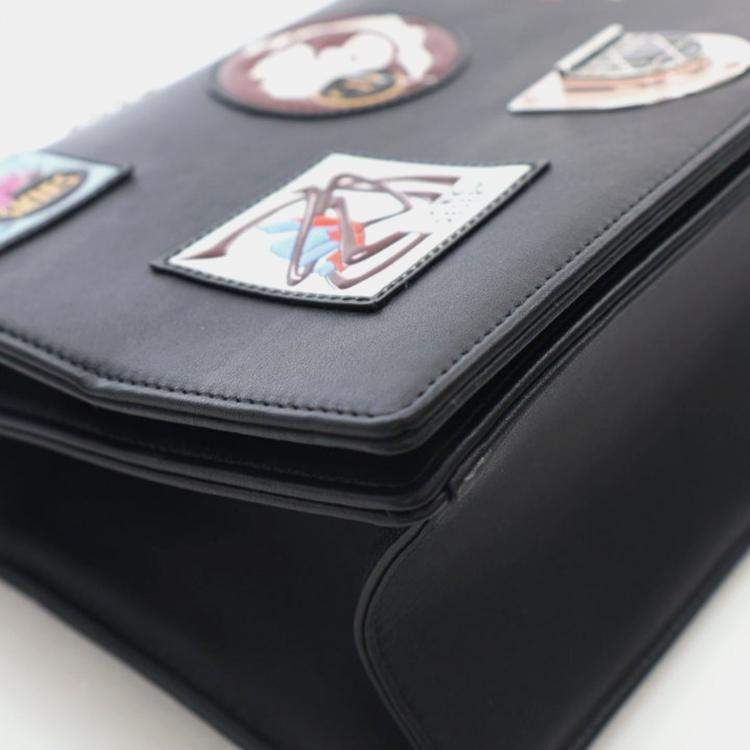 Pre Owned Dior Diorama Medium Calfskin Flap Bag