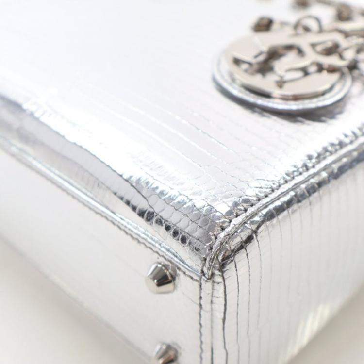 Pre Owned Dior Mini Lizard Lady Dior