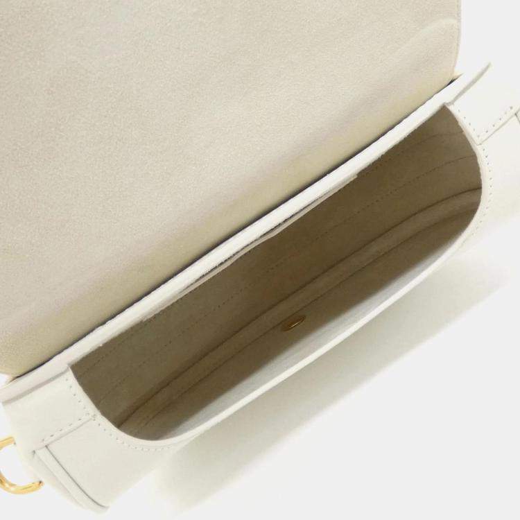 Pre Owned Dior Bobby Leather Shoulder Bag