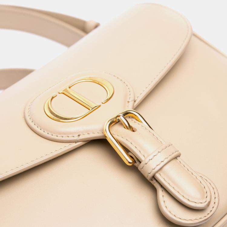 Pre Owned Dior Beige Medium Leather Bobby Crossbody
