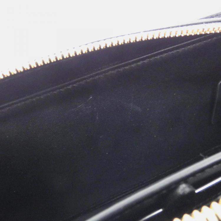 Pre Owned Christian Dior Black Cannage Leather Handbag