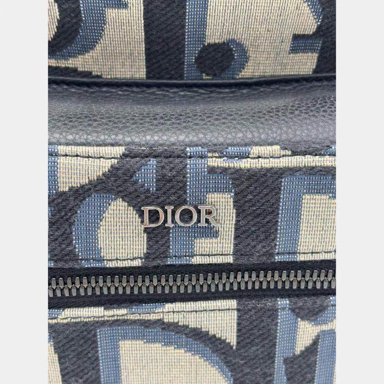 Pre Owned Christian Dior Oblique Rider Backpack