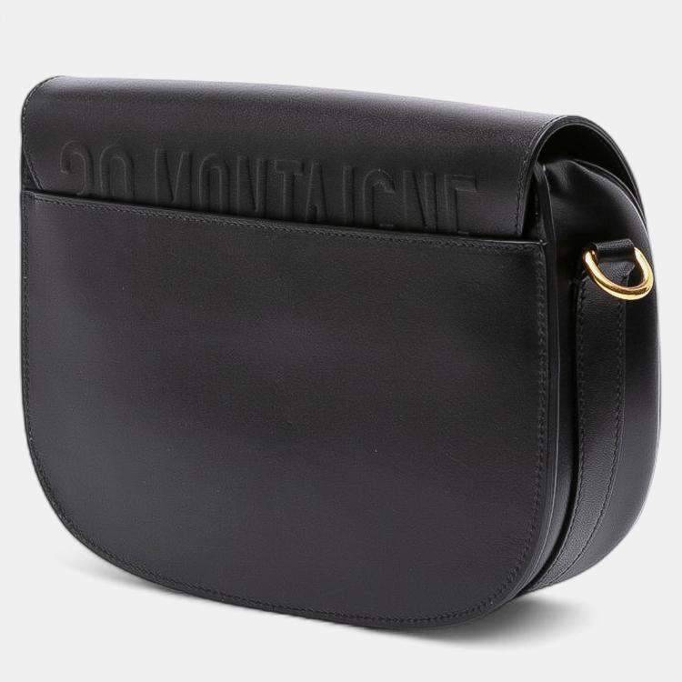 Pre Owned Dior Black Medium Leather Bobby Crossbody