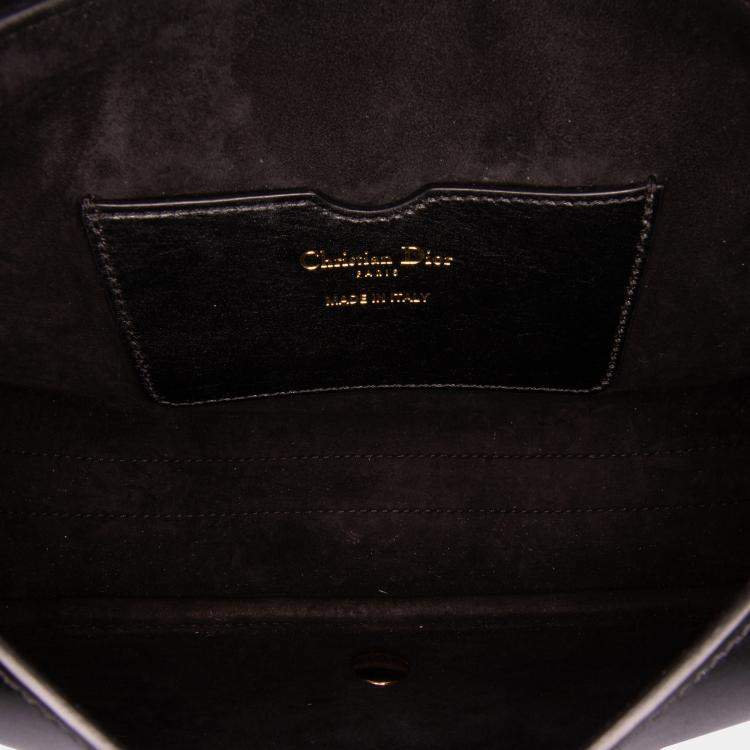 Pre Owned Dior Black Medium Leather Bobby Crossbody