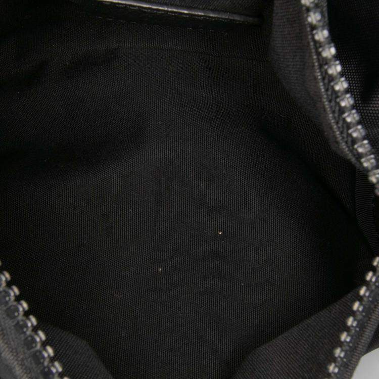Pre Owned Dior Black Hajime Sorayama Nylon Roller Bag