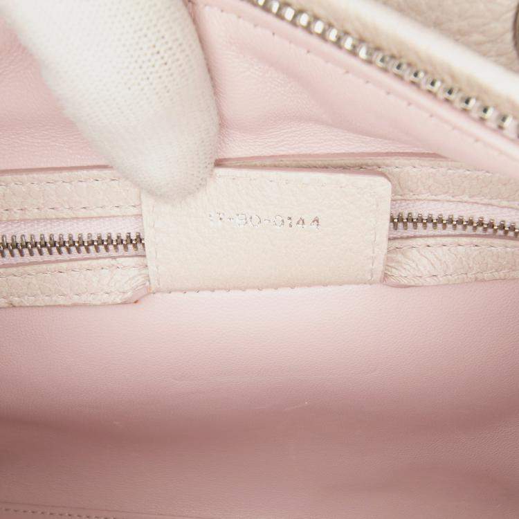 مملوكة مسبقًا Dior Pink Medium Deerskin Floral Printed Lady Dior