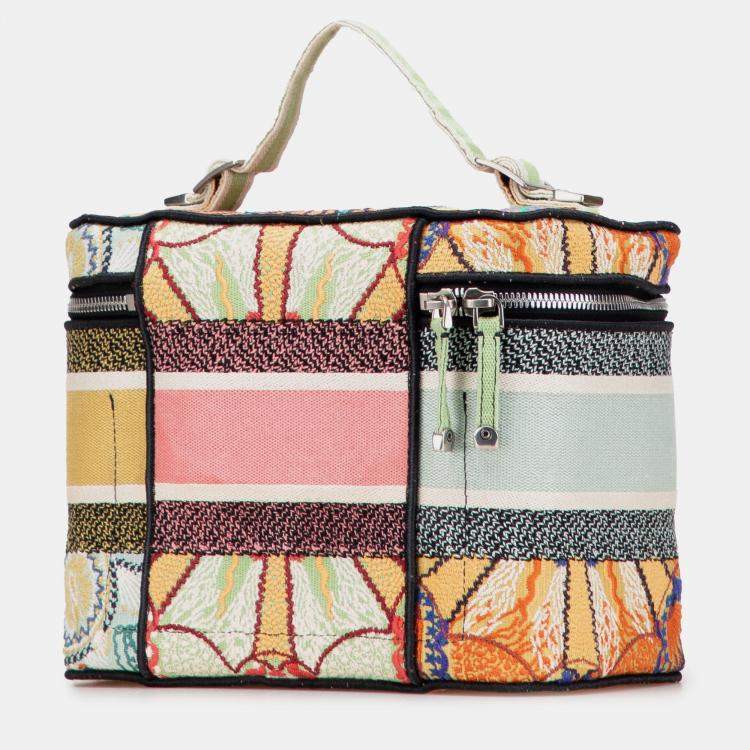 مملوكة مسبقًا Dior Pink Embroidered Canvas Dior In Lights Dior travel Vanity Case