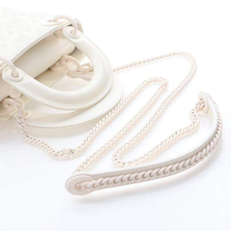 Pre Owned Dior Mini Calfskin Ultramatte Lady Dior