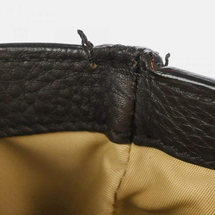 Pre Owned Dior Street Chic Trotter Beige/Brown Canvas Shoulder Bag