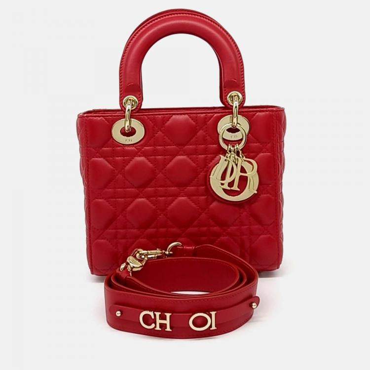Pre Owned Christian Dior Lady Bag Small