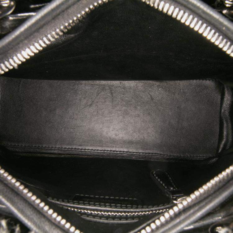 Pre Owned Dior Grey Medium Tweed Cannage Lady Dior