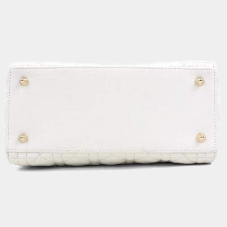 Pre Owned Christian Dior Amour Lady Multicolor Lambskin Leather Bag  