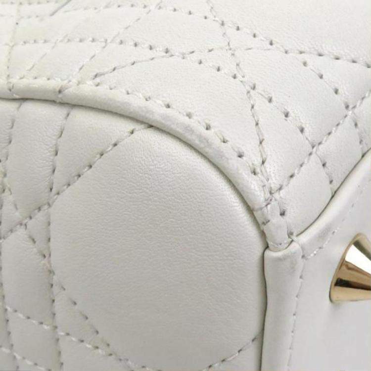 Pre Owned Christian Dior Amour Lady Multicolor Lambskin Leather Bag  
