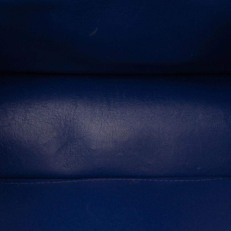 Pre Owned Dior White Medium Lambskin Embroidered Diorama Flap