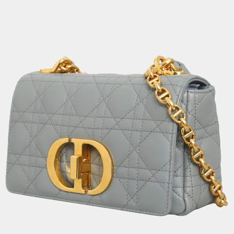 Pre Owned Dior Cannage Small Caro Bag