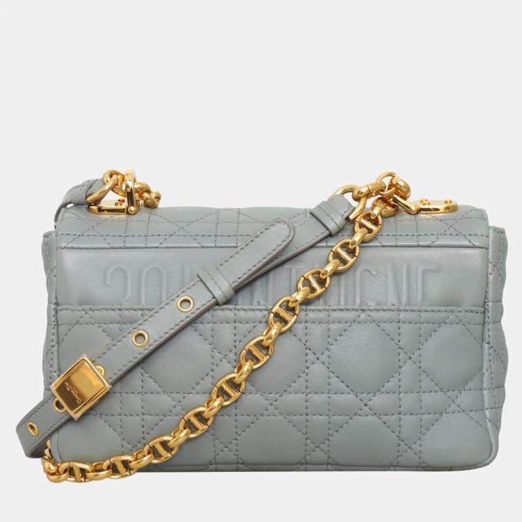 Pre Owned Dior Cannage Small Caro Bag