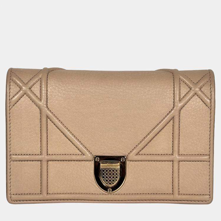 Pre Owned Dior Diorama Wallet On Chain