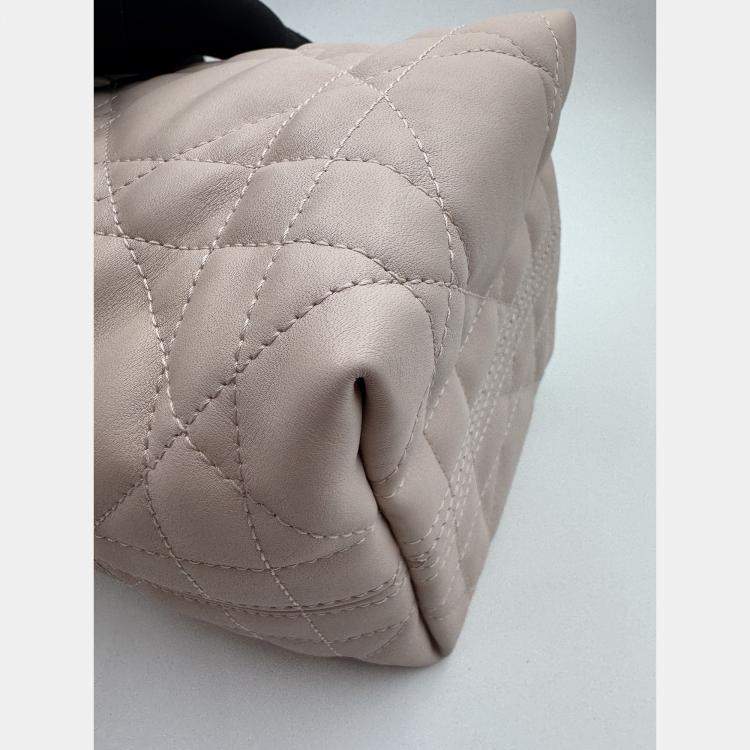 Pre Owned Dior Small Toujours Vertical pink Leather Bag 