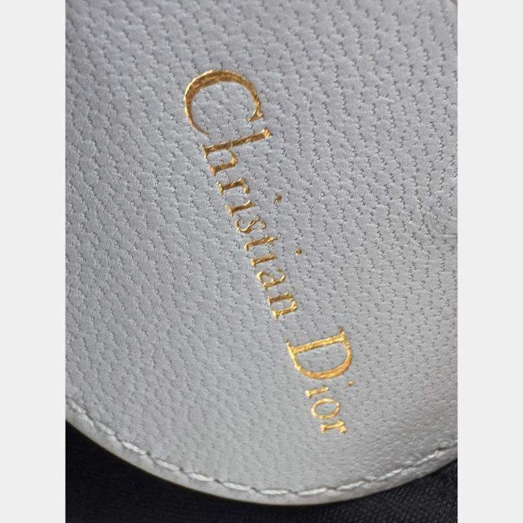 Pre Owned Dior Blue Mini Cannage Lady Dior