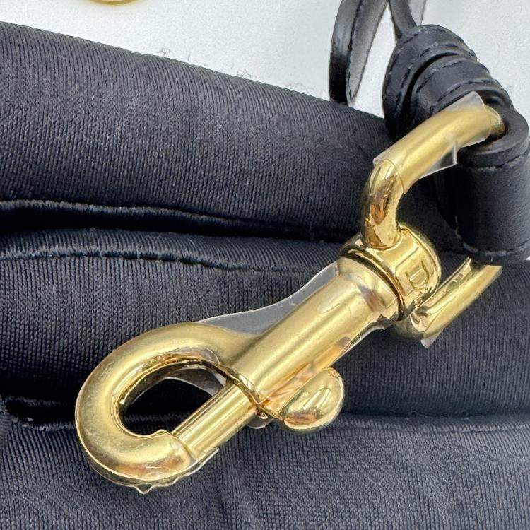 Pre Owned Dior Oblique Bobby Oblique Small Canvas  Shoulder Bag 