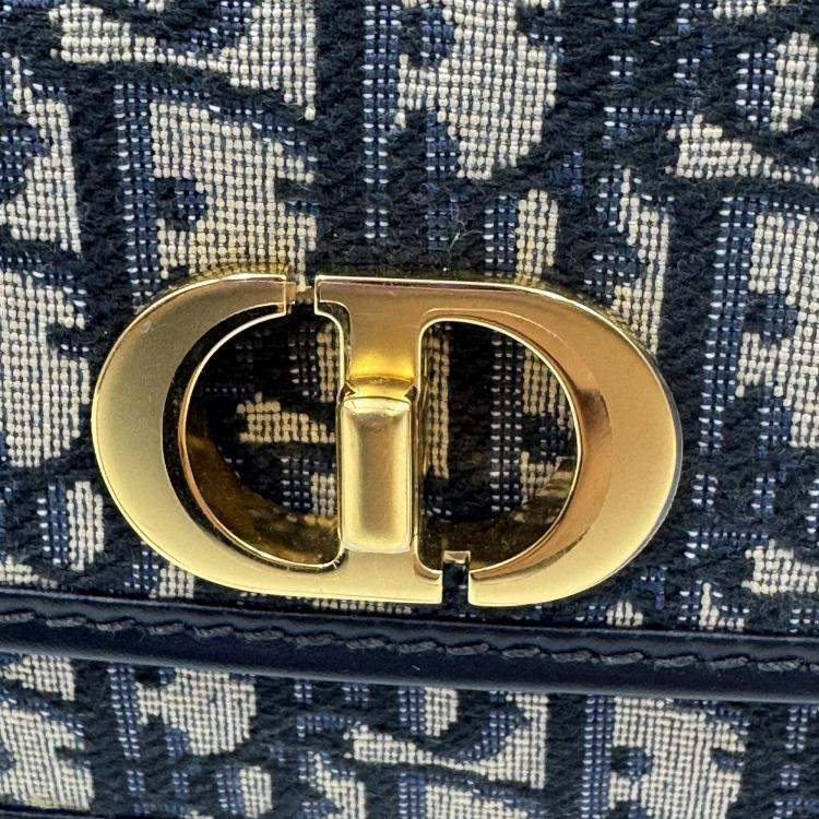 Pre Owned Dior oblique 30 montaigne avenue bag small