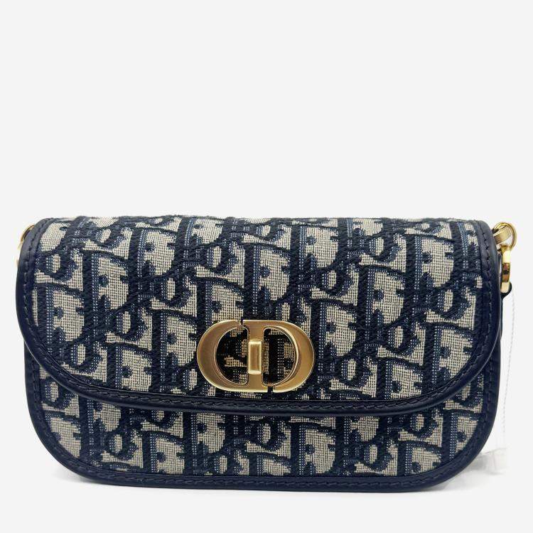 Pre Owned Dior oblique 30 montaigne avenue bag small