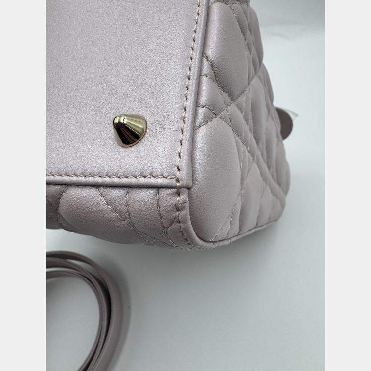 Pre Owned DIOR LADY DIOR pink medium