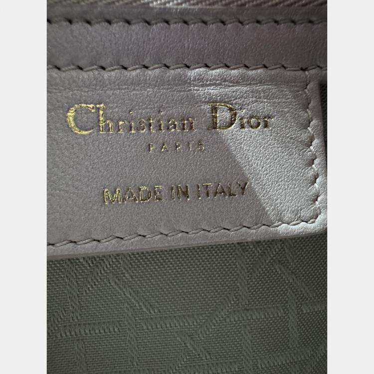 Pre Owned DIOR LADY DIOR pink medium