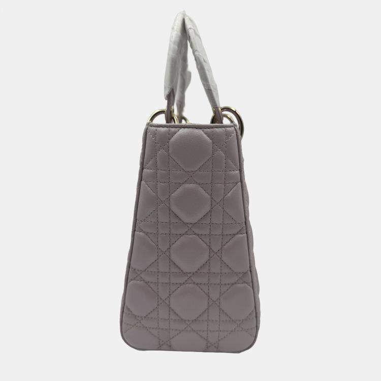 Pre Owned DIOR LADY DIOR pink medium