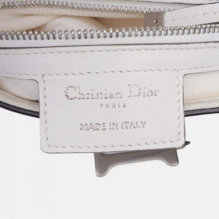 Pre Owned Dior Smooth Calfskin Saddle Bag