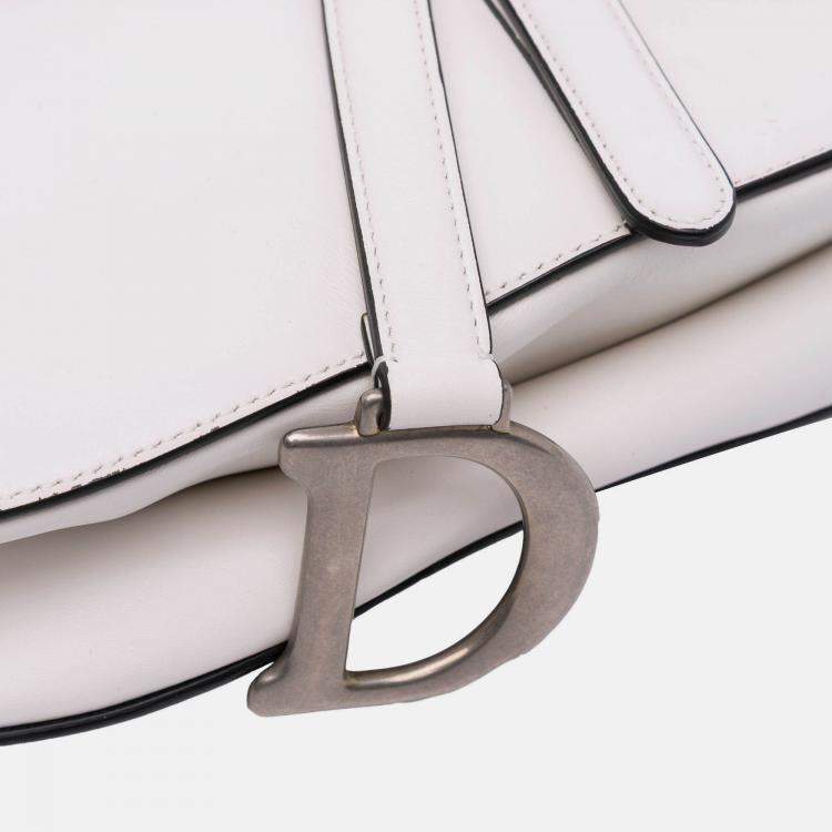 Pre Owned Dior Smooth Calfskin Saddle Bag