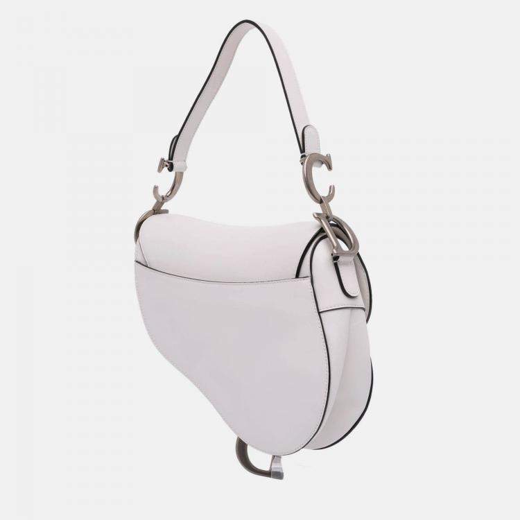 Pre Owned Dior Smooth Calfskin Saddle Bag