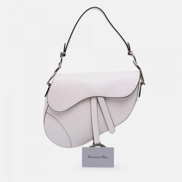 Pre Owned Dior Smooth Calfskin Saddle Bag