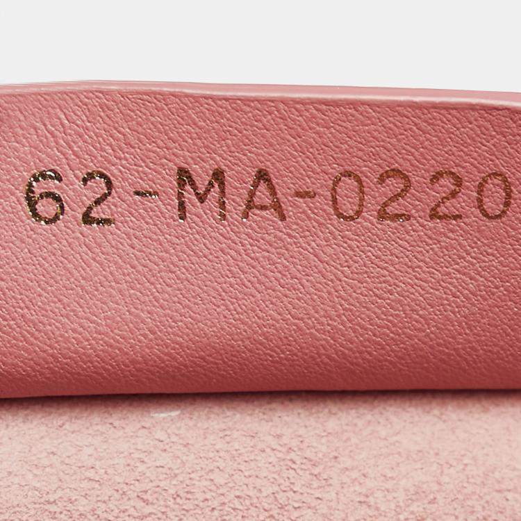 Pre Owned Dior Pink Medium Embossed Book Tote