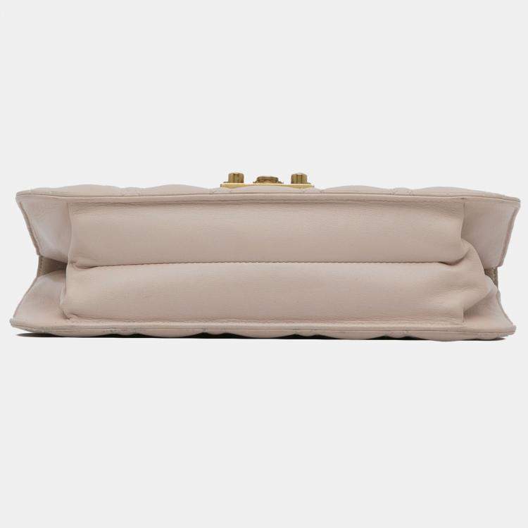 Pre Owned Dior Pink Cannage Dioraddict Crossbody