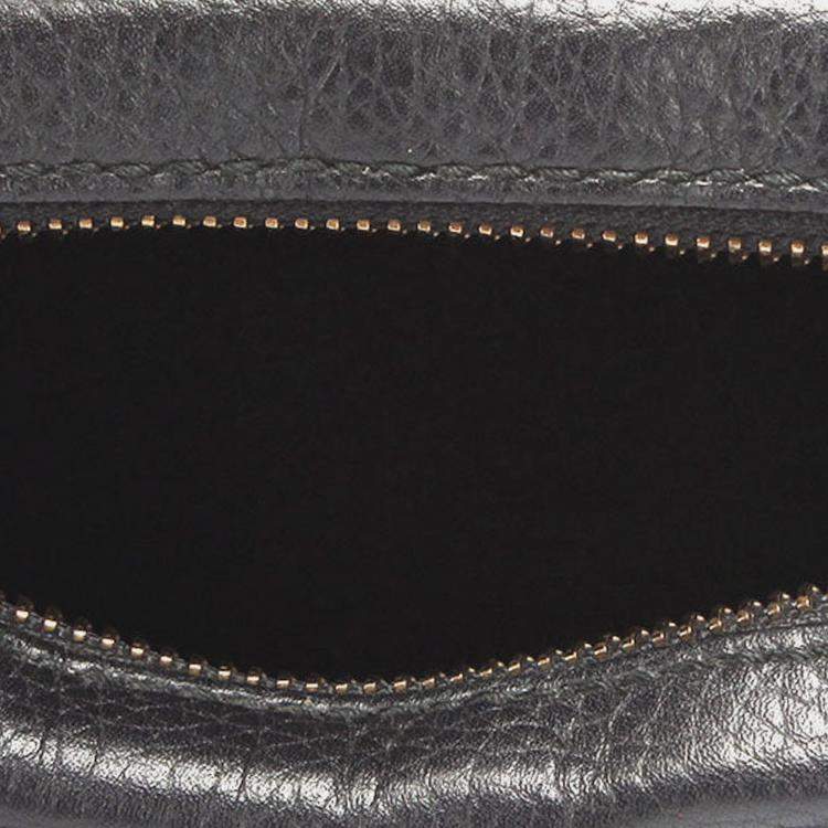 Pre Owned Dior Black J'Adior Camera Case Clutch with Chain