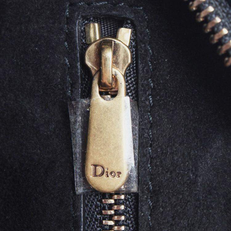 Pre Owned Dior Black J'Adior Camera Case Clutch with Chain