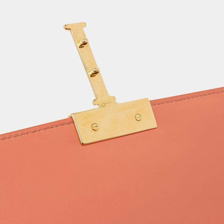 مملوكة مسبقًا Dior Orange Leather 30 Montaigne Flap