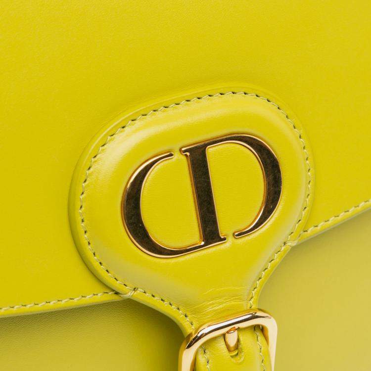 Pre Owned Dior Green Medium Leather Bobby Crossbody