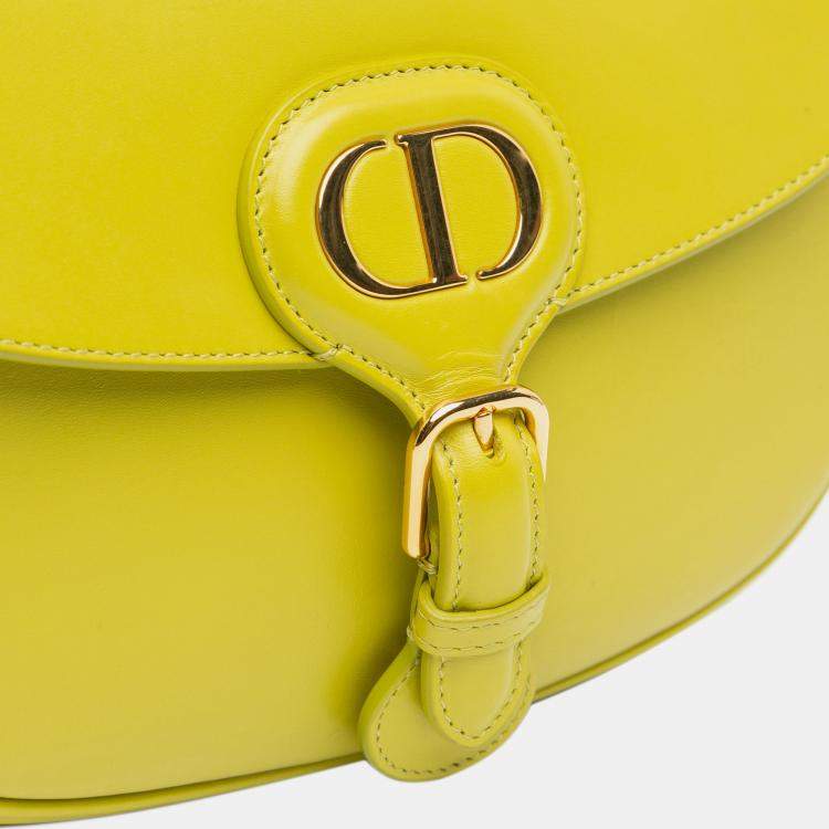 Pre Owned Dior Green Medium Leather Bobby Crossbody