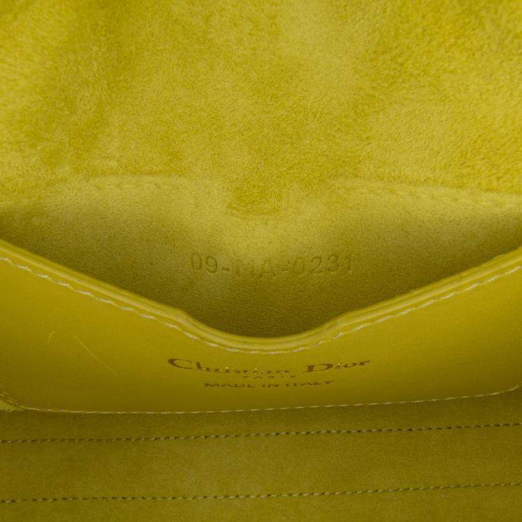 Pre Owned Dior Green Medium Leather Bobby Crossbody