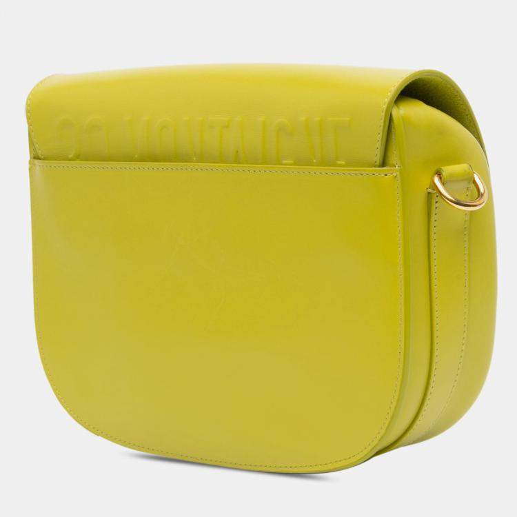 Pre Owned Dior Green Medium Leather Bobby Crossbody