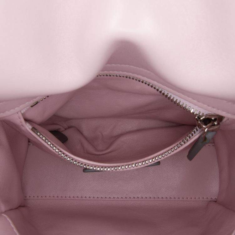 Pre Owned Dior Multicolor Mini Tricolor Lambskin Cannage Lady Dior