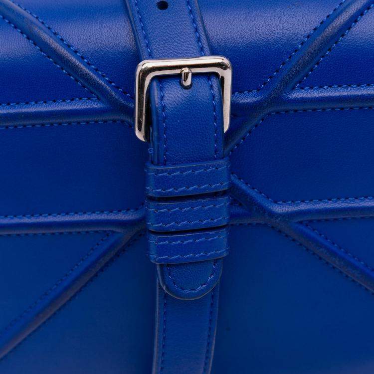 Pre Owned Dior Blue Medium Lambskin Diorama Flap