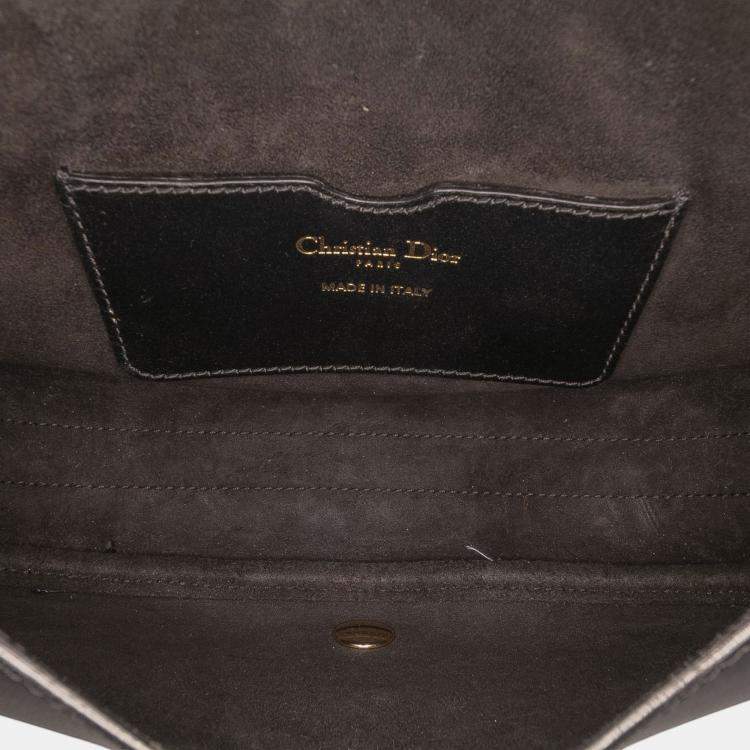 Pre Owned Dior Black Medium Leather Bobby Crossbody