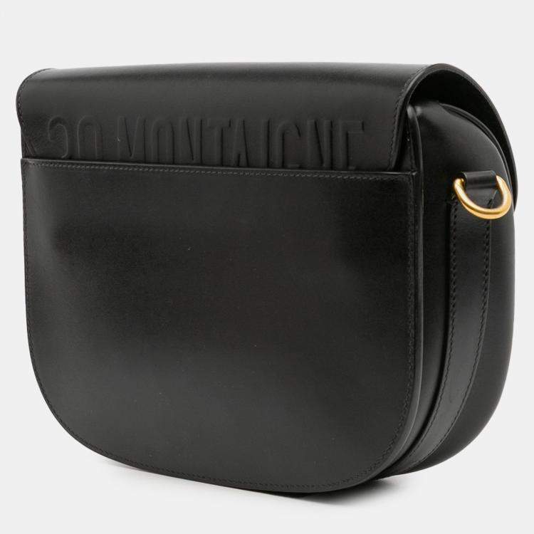 Pre Owned Dior Black Medium Leather Bobby Crossbody