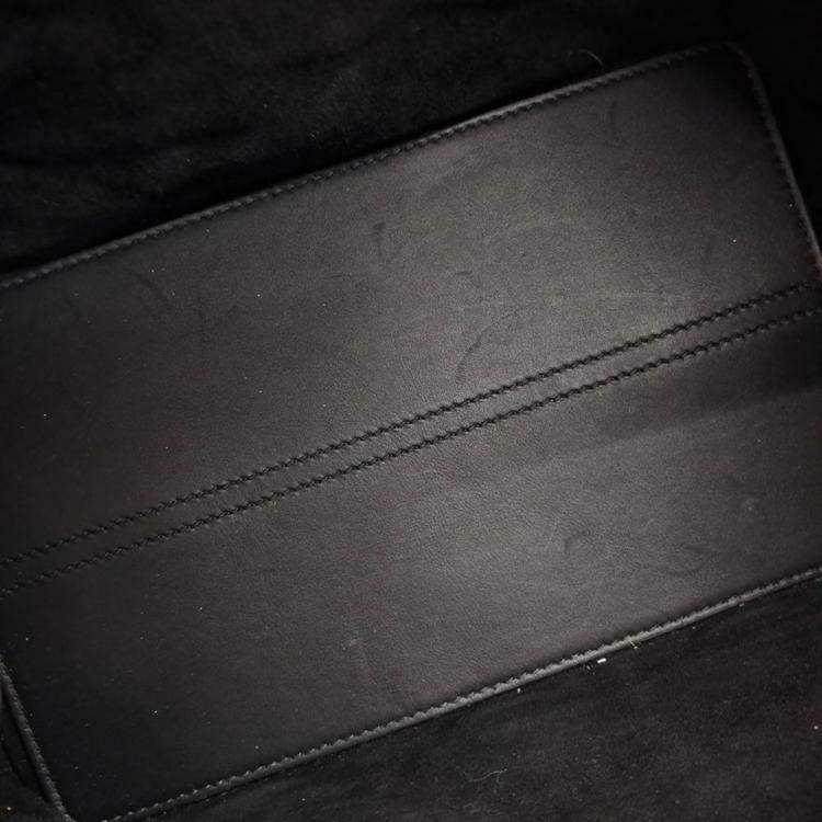 Pre Owned Dior Black Leather Toujours Small