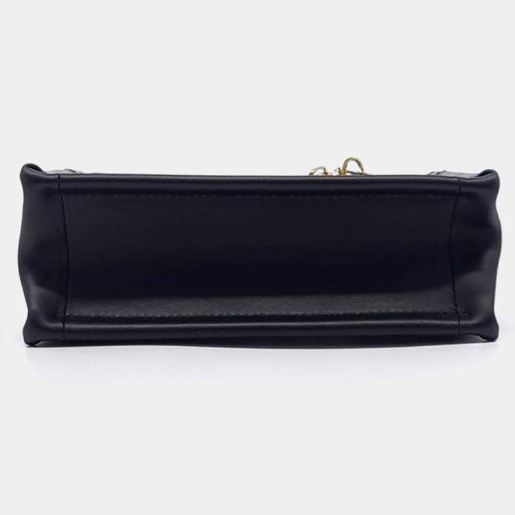 Pre Owned Dior Cannage Book Tote Bag Mini