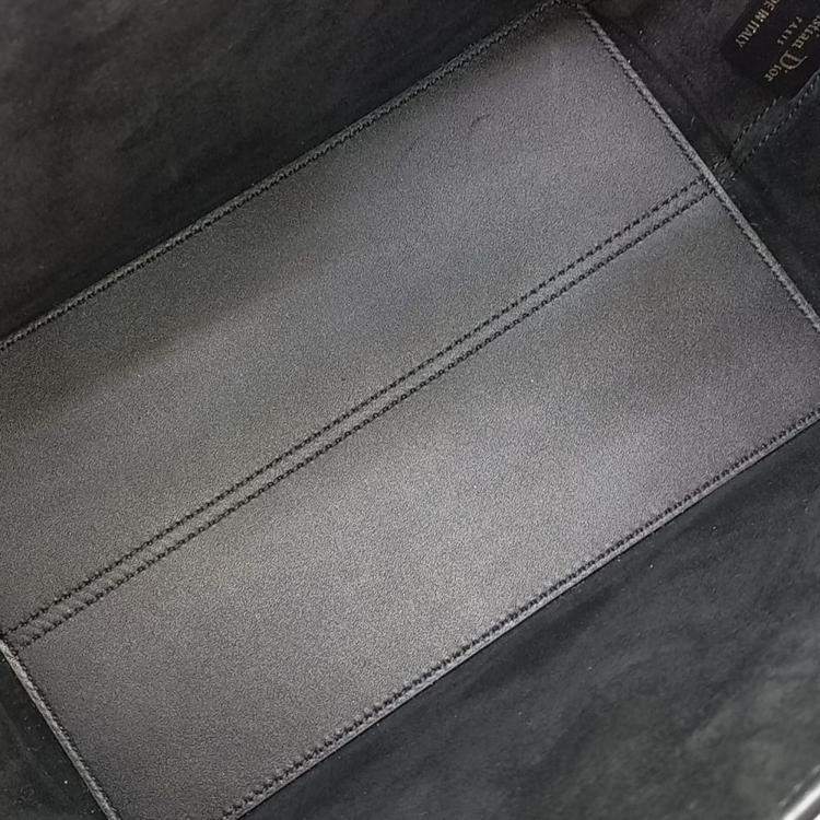 Pre Owned Dior Small Black Leather Toujours Bag